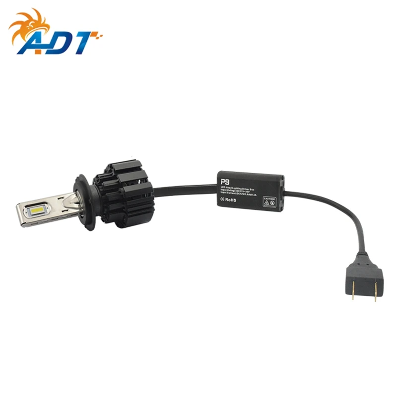 

Светодиодная лампа для автомобильных фар серии P9, H7/H11/H15/5202/9007/H4/H13/9004/PSX24 50 Вт 6000K