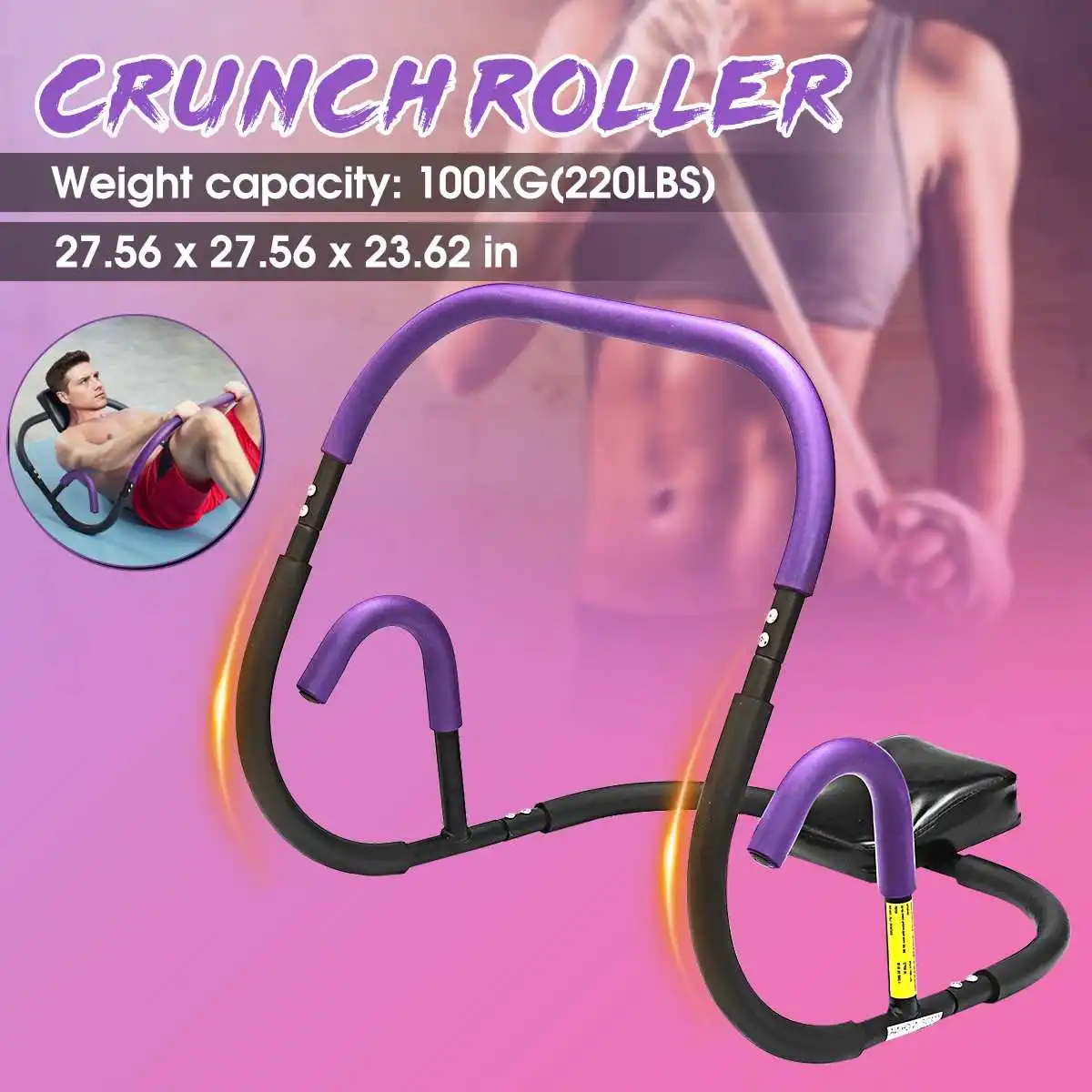 저렴한 220LBS Ab 롤러 복부 기계 이두근 운동 운동 피트니스 홈 체육관 허리 근육 트레이너 휴대용 피트니스 장비 저렴한 220LBS Ab 롤러 복부 기계 이두근 운동 운동 피트니스 홈 체육관 허리 근육 트레이너 휴대용 피트니스 장비