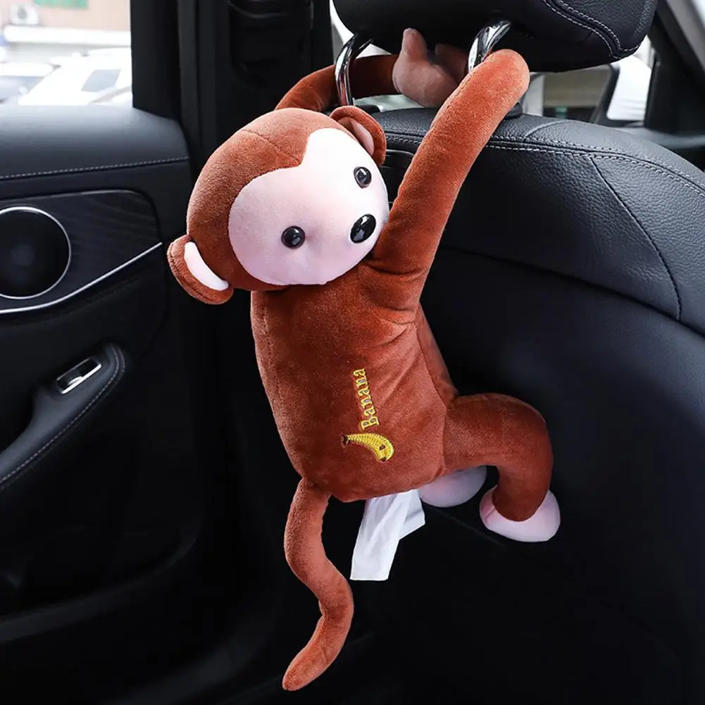 HiMISS многофункциональная автомобильная коробка для салфеток милая мультяшная