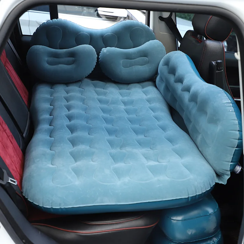 Carro viagem cama colchão assento de acampamento cama de ar sofá cama de carro inflável para o assento traseiro suv colchao inflavel auto accessoire