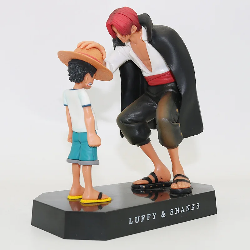 

Цельная фигурка Luffy Red Hair Shanks 17,6 см, модель, украшение, аниме персонажи, детские игрушки