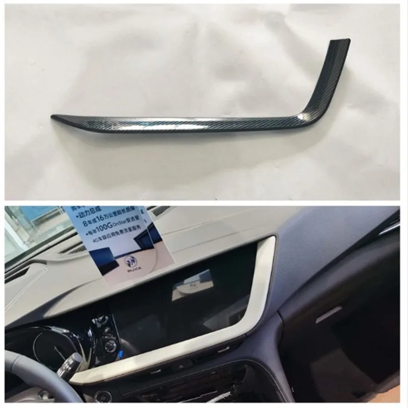

For Buick Envision S 2020 Car GPS Navigation Frame Trim Cover ABS Car Styling Decoration Auto Accessories