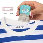 Детская именная печать индивидуальный именной штамп для учеников одежда для детского сада Водонепроницаемая именная наклейка не будет смыта подарок