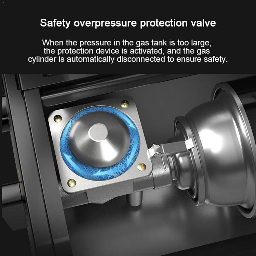 Новая уличная газовая плита домашняя Кассетная печь портативная ветрозащитная