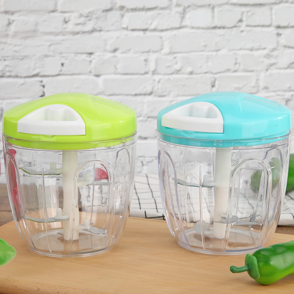 Ручная дробилка для мяса машина измельчитель фруктов овощей пищевой резак нож