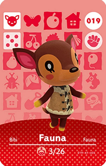 10 шт. карты Bob Kabuki Diana Ruby Lily Animal Crossing New Horizons Amiibo Villager NFC для Nintendo Switch 3DS|Карты