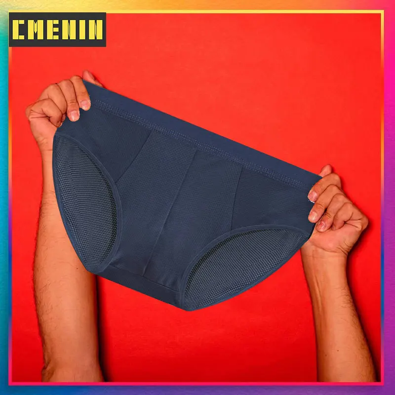 

CMENIN New Polyester Jockstrap Underwear Man Brief Soft Innerwear Gay Sexy Men's Panties Briefs Men Underpants Masculina CM808