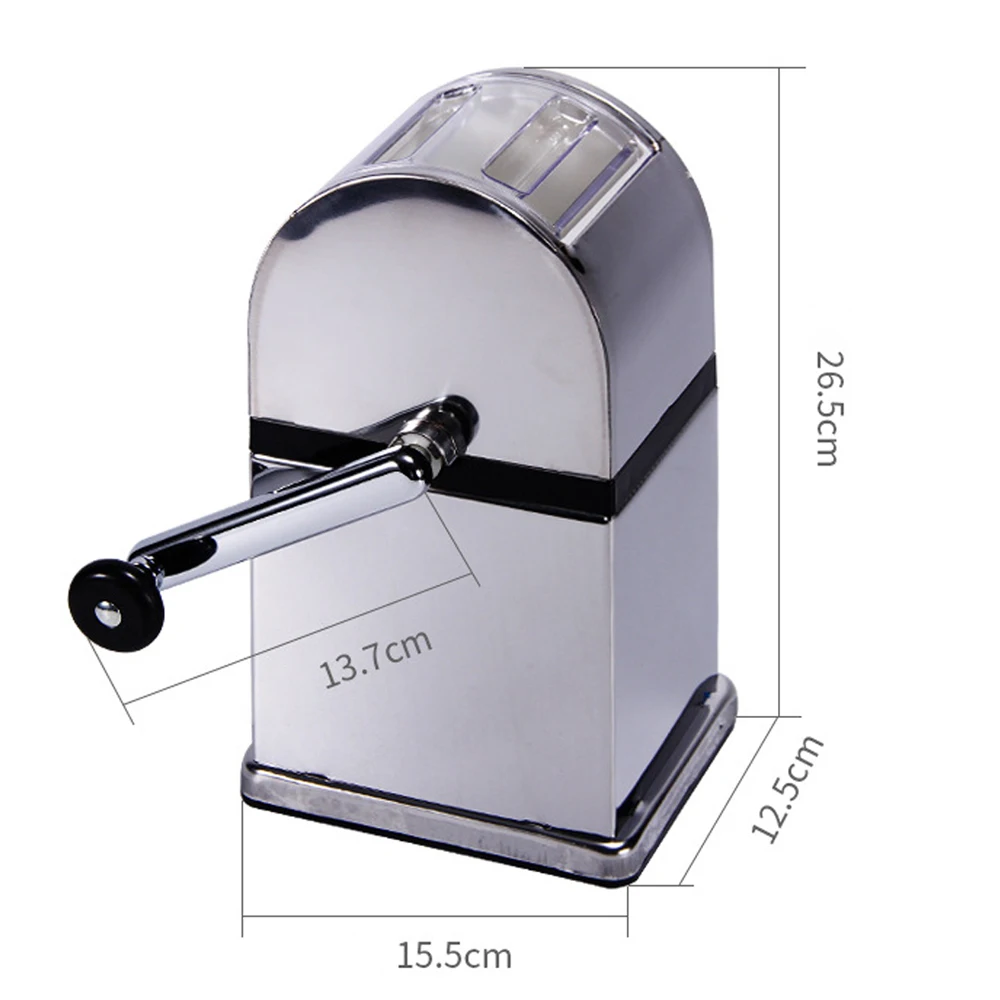

Manual Ice Crusher Family Kitchen Durable ABS Hand Shake Ice Crushing Tool Summer Supplies Cold Drink Tool Economic