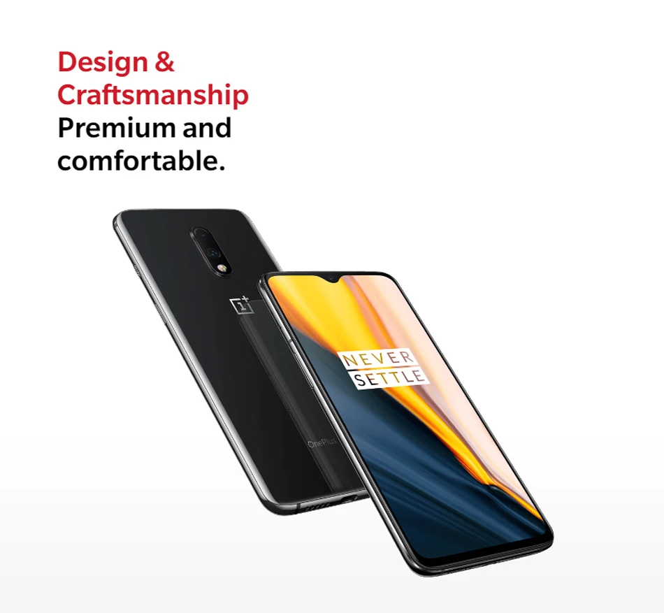 Смартфон OnePlus 7 8/12GB 256GB с глобальной ПЗУ, Восьмиядерный процессор Snapdragon 855, 6,41 дюймов, 48MP, разблокировка экрана мобильного телефона, аккумулятор 3700 мАч, NFC