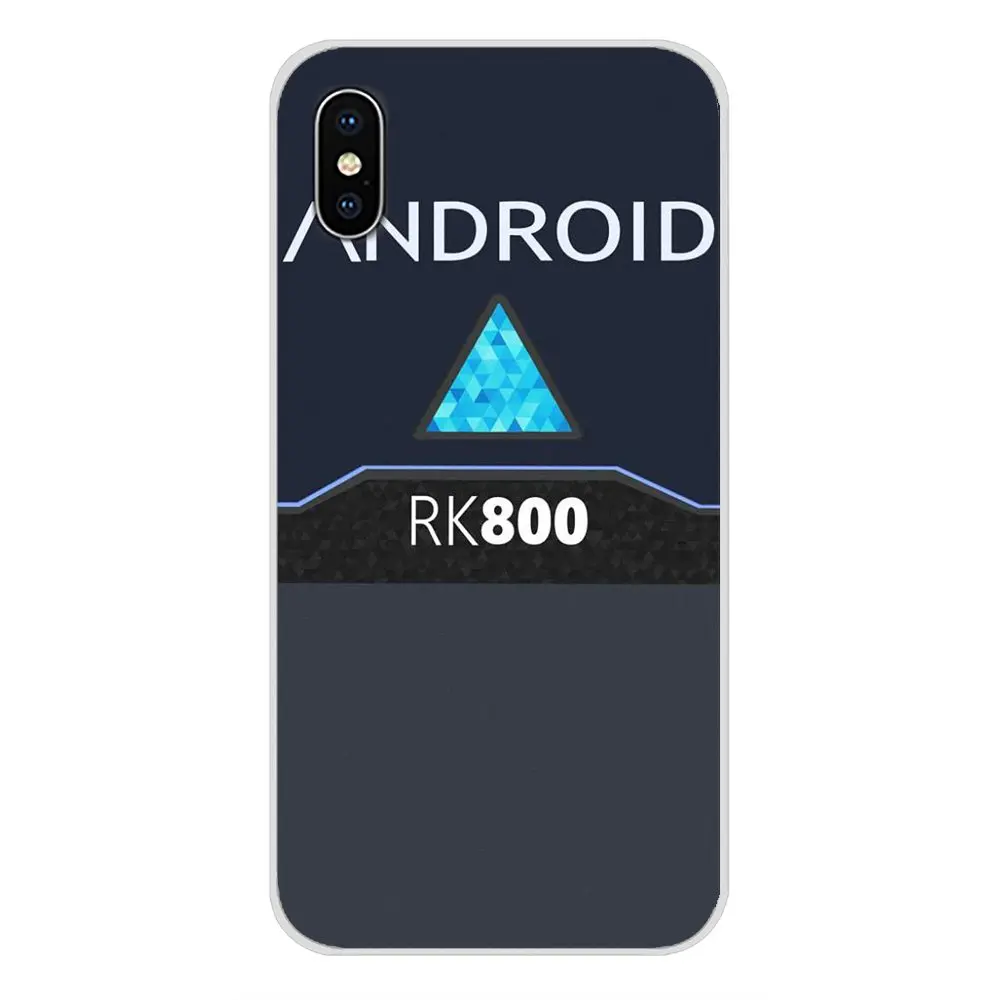 Прозрачный ТПУ чехол для Apple iPhone X XR XS 11Pro MAX 4S 5S 5C SE 6S 7 8 Plus ipod touch 5 6 Detroit Been Human RK800