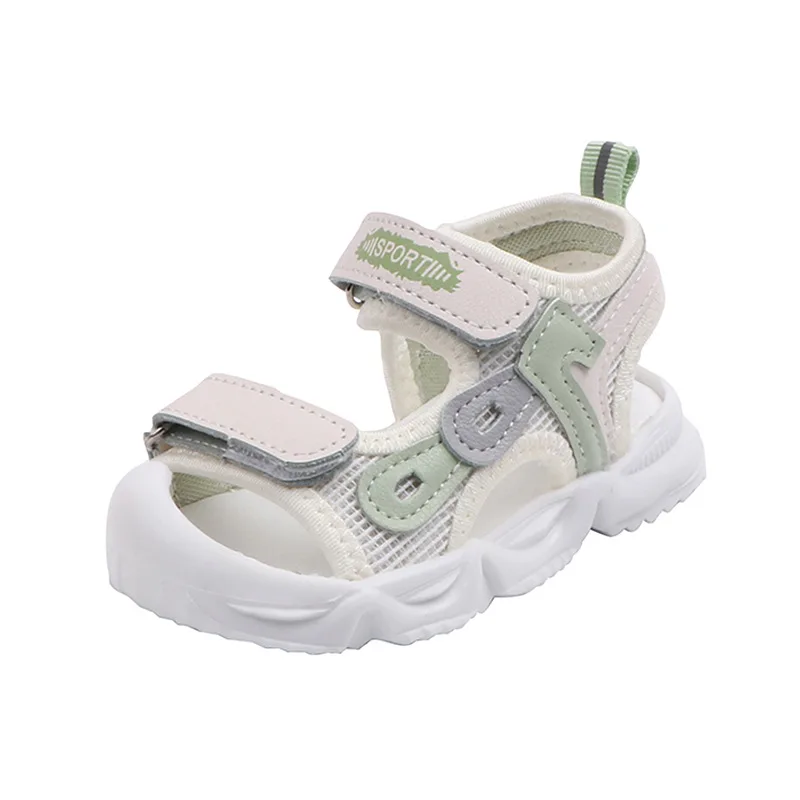 

Сандалии Детские классические, мягкая нескользящая подошва, летние пляжные туфли для новорожденных мальчиков, повседневные босоножки