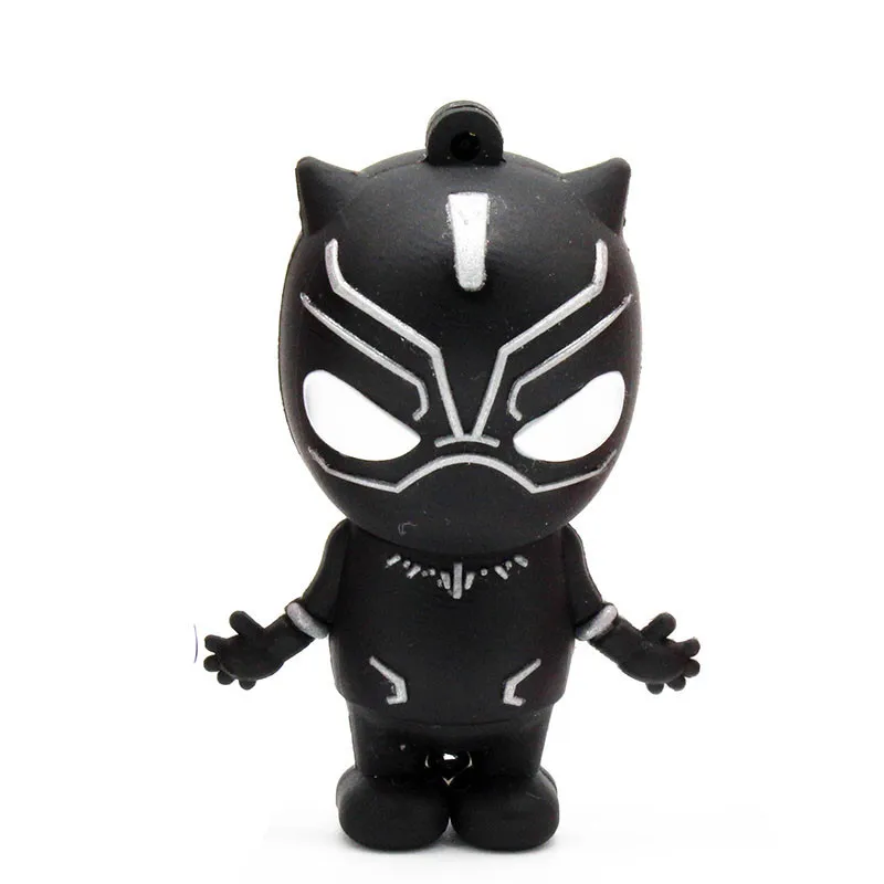 USB флеш накопитель TEXT ME Cartoon Death Black panther 64 ГБ 4 8 16 32 2 0|USB флэш-накопители| |