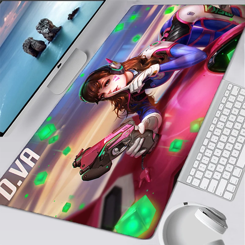 DIY Mouse Pad Anime Gaming Large 900x400 Carpet Gamer PC Computer Keyboard LOL Desk Mat Kawaii Video Game Overwatch Mausepad