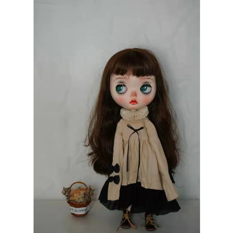 

Fashion Doll Clothes BJD Dress for 1/6 Yosd/Blythe/Ob24 Doll Accessories,Doll Dress Outfit for Dolls