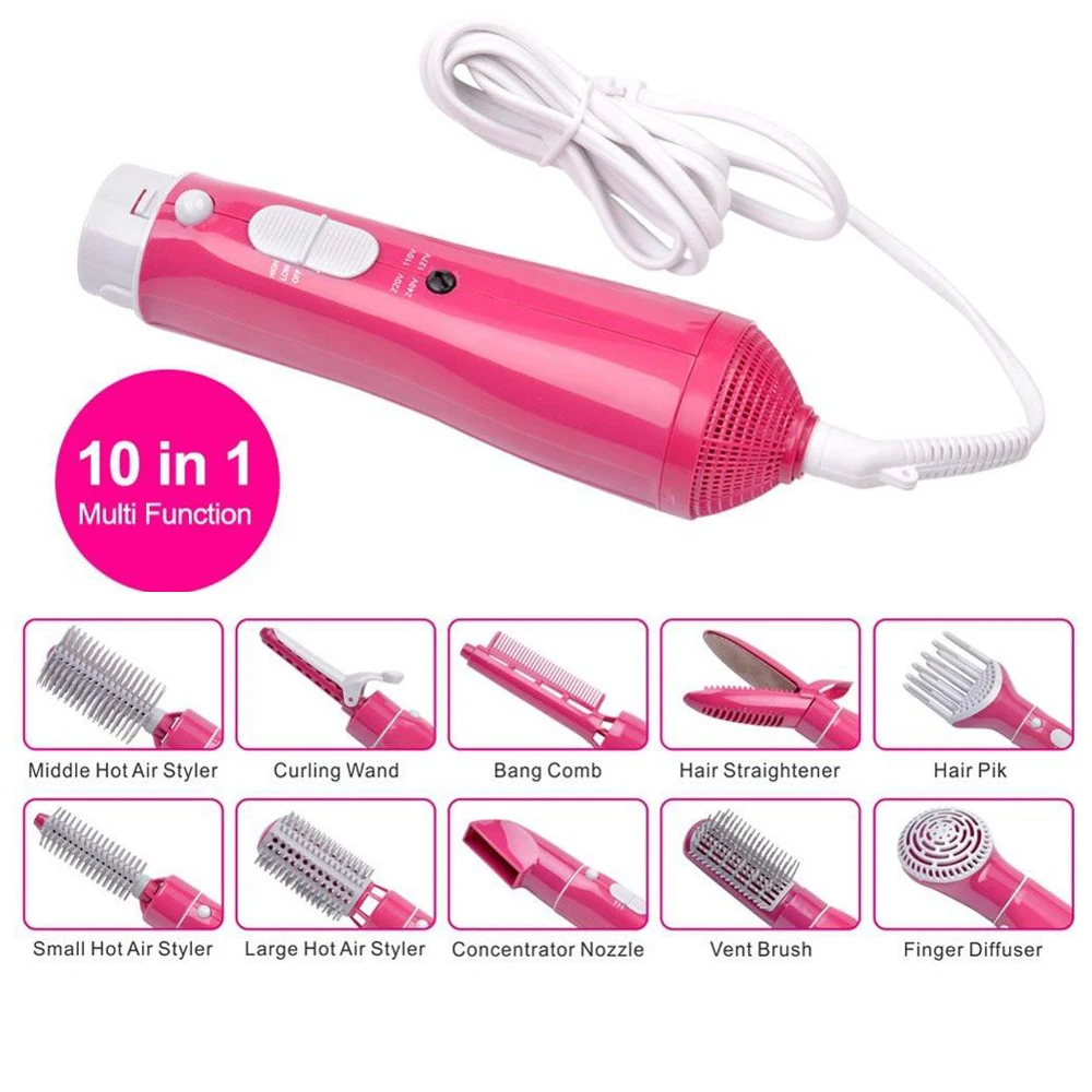 10 в 1 керамический фен для волос |