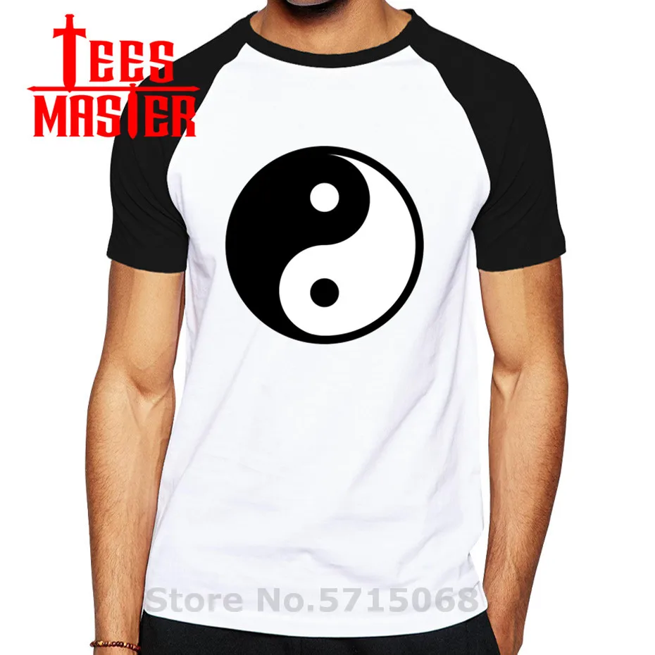 Китайский кунг фу Тай Чи Инь Ян футболка мальчик Harajuku XS 5XL размера плюс мир