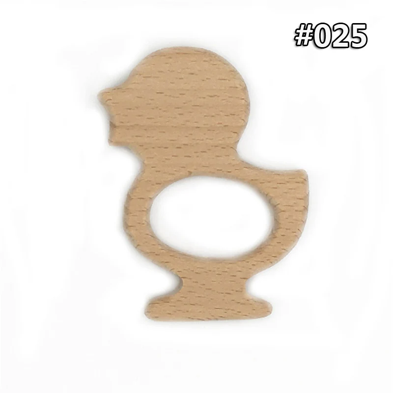 Wood Teether -025 Детское дерево Прорезыватель еды деревянное ожерелье Черепаха коала Кит Форма черепаха безопасные игрушки Сертификация новорожденный деревянный Прорезыватель - Цвет: Wood Teether -025