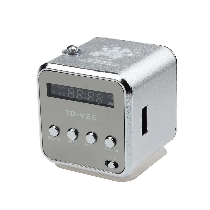 Mp3-плеер с усилителем микро SD TF карта USB диск динамик FM-радио Hi-Fi плеер Musikspieler |