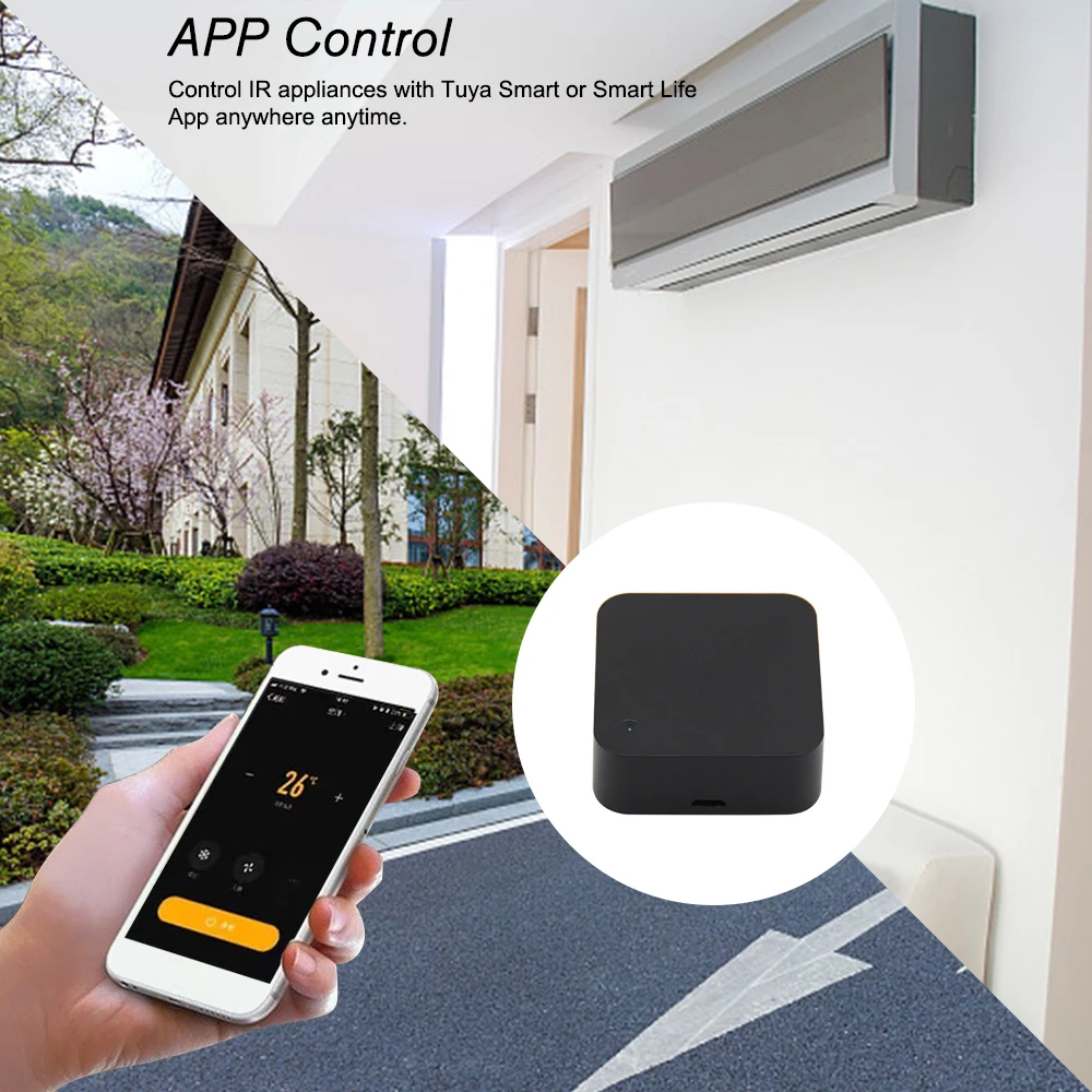 Умный пульт дистанционного управления с поддержкой Wi Fi инфракрасный