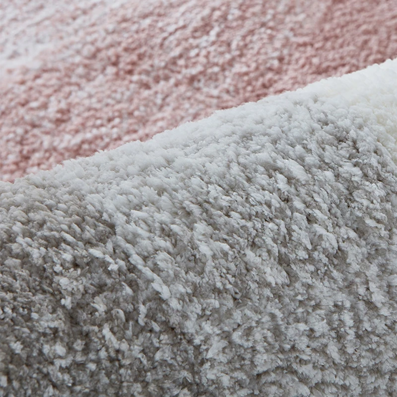 Скандинавский простой коврик для дивана Ins круглый ковер нескользящее одеяло