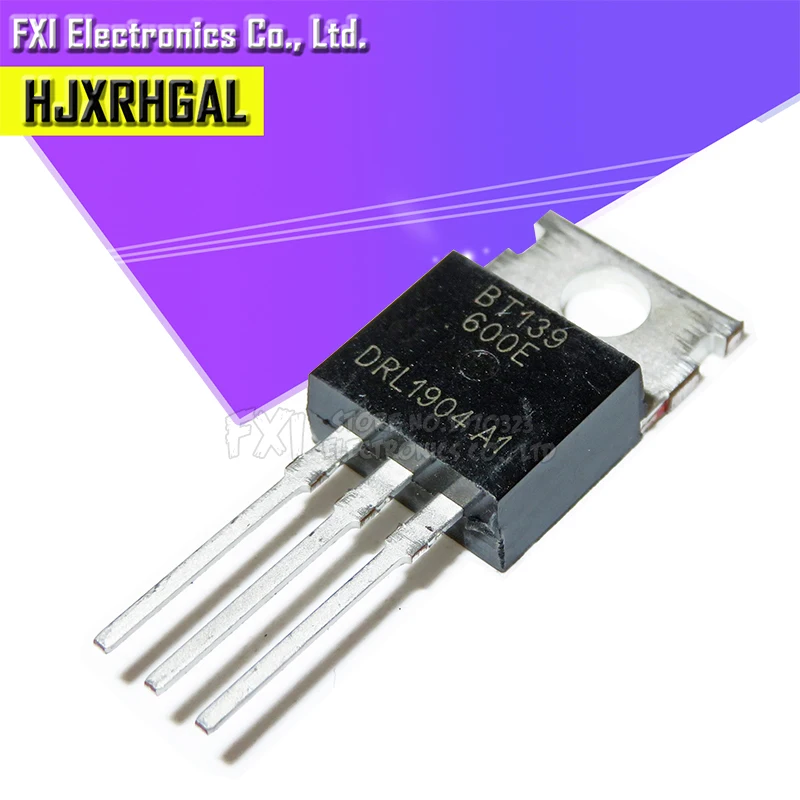 10 шт. BT139-600E BT139-600 TO220-220 BT139 новый оригинальный | Электронные компоненты и