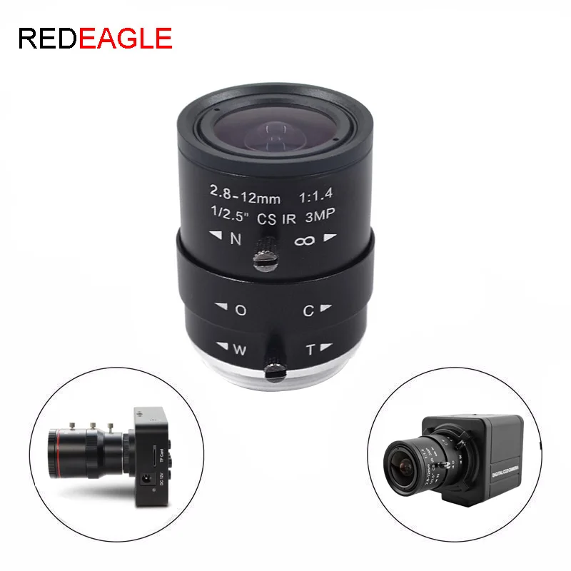 

REDEAGLE 3MP HD Объектив для IP-камеры 2,8-12 мм