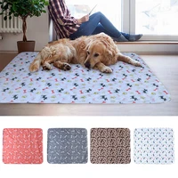 reusable dog diaper mat waterproof absorbent pet pee pads washable puppy urine pads dog training pads seat cover dropshipping