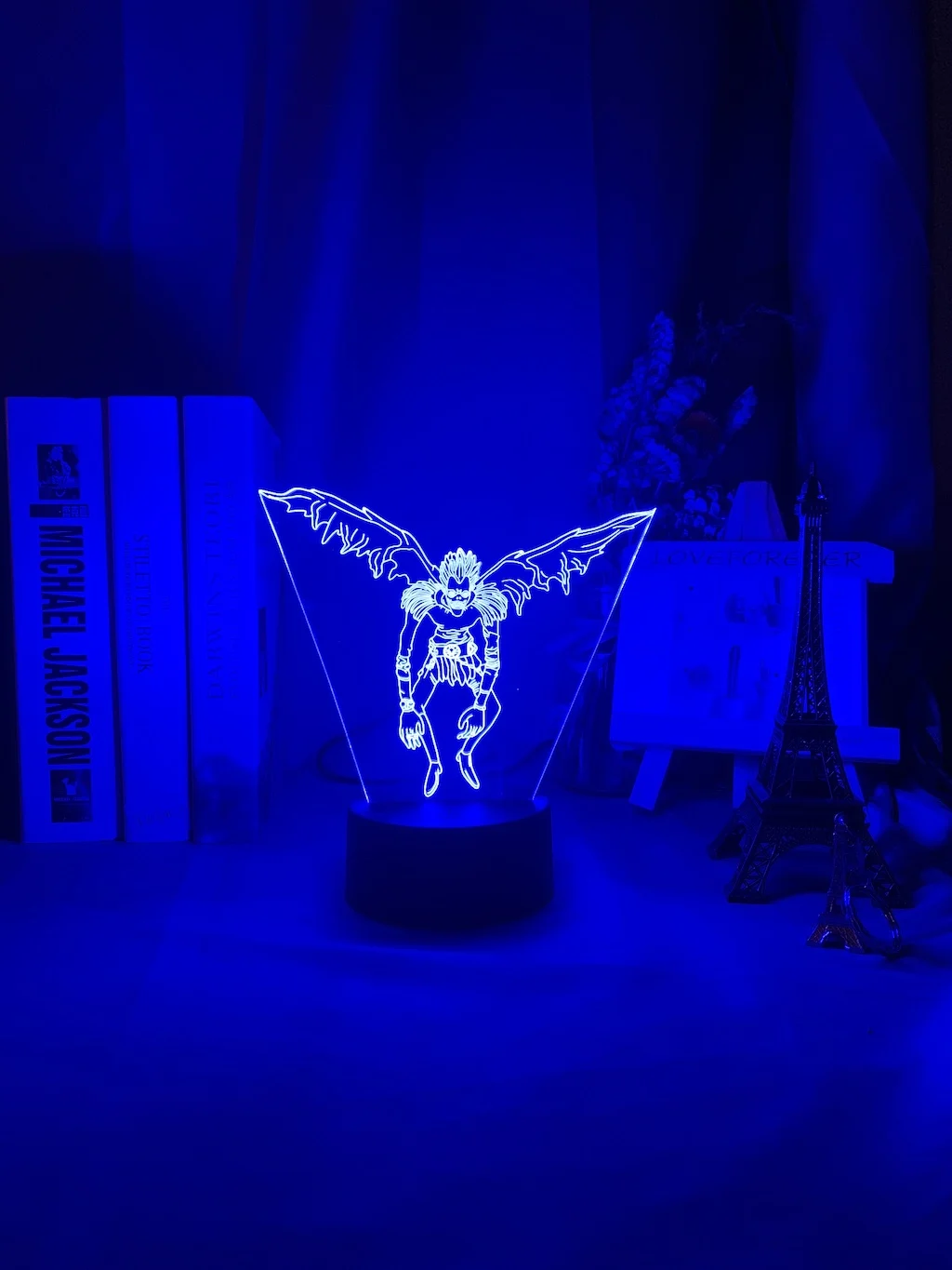 Фигурка манга тетрадь смерти светодиодный ночсветильник Lawliet для аниме