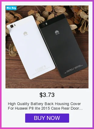 Высококачественный чехол-накладка на заднюю панель для huawei P8 lite чехол на заднюю дверь Замена для huawei P8 lite чехол 5,0 дюйма