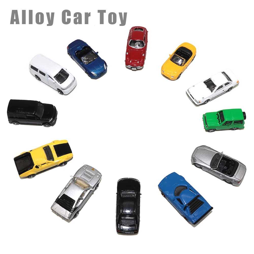 N Scale Архитектурная Модель автомобиля игрушки Миниатюрная модель автомобиля наборы литья под давлением масштаб сплав 1:150 песок стол мини игрушка Diorama строительный автобус