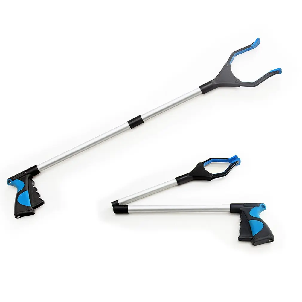 

Amatt Grabber Reacher Foldable Grabber Pick Up Rotating Gripper Trash Picker Reaching Aids Tool Arm Extension