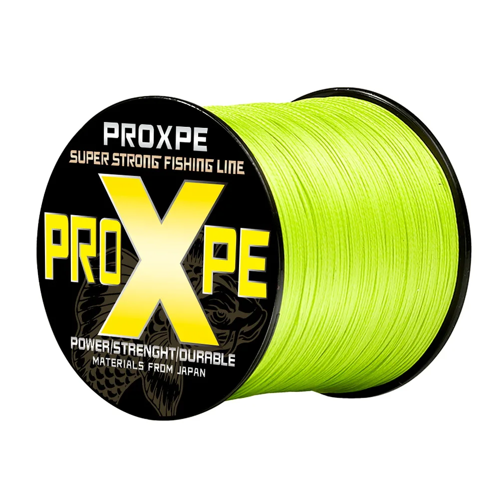 

PROXPE For Fishing Line High Quality Japanese PE Wire 8 Braided Multifilament 9/4 Strands Carp Durable 300M 500M 100M Tackle