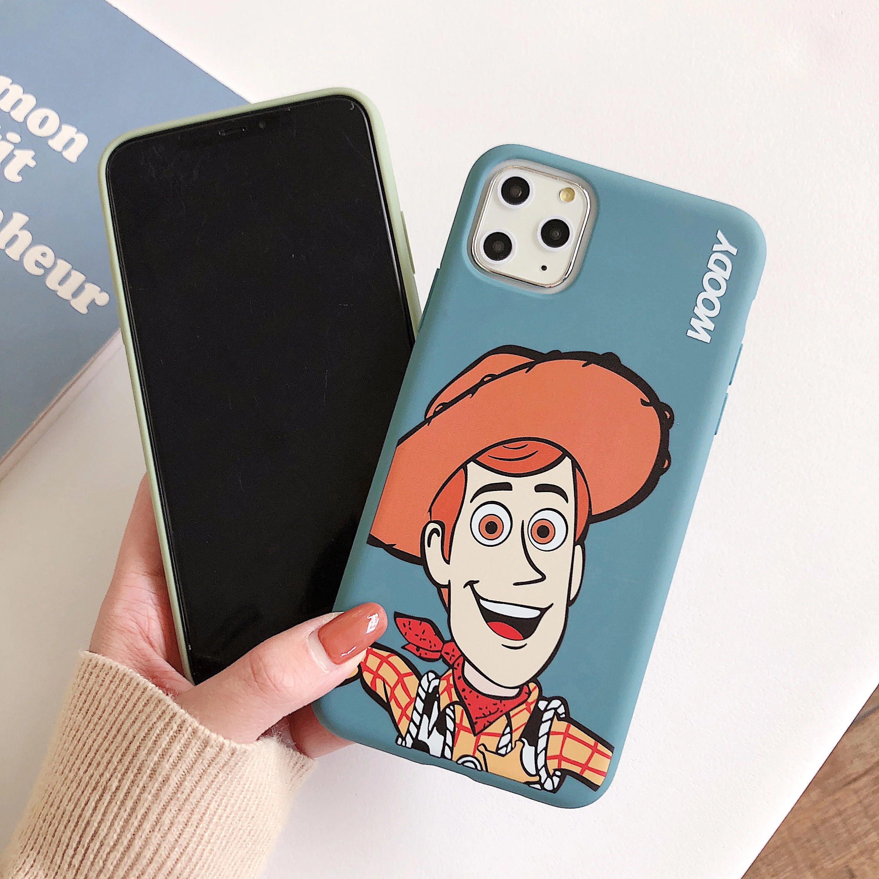 Мягкий чехол с мультяшной игрушкой для iphone 11 pro x xs max xr 8 7 6 6s plus матовый Силиконовый
