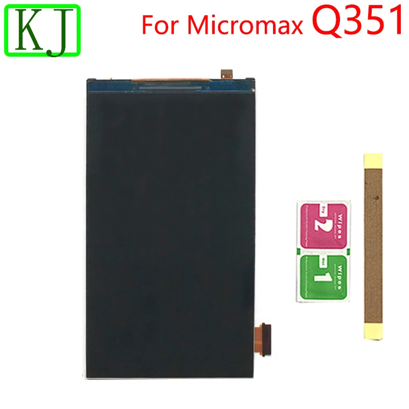 Сенсорный ЖК-дисплей для Micromax Q351, сенсорный экран, дигитайзер, сенсорная панель - Цвет: LCD