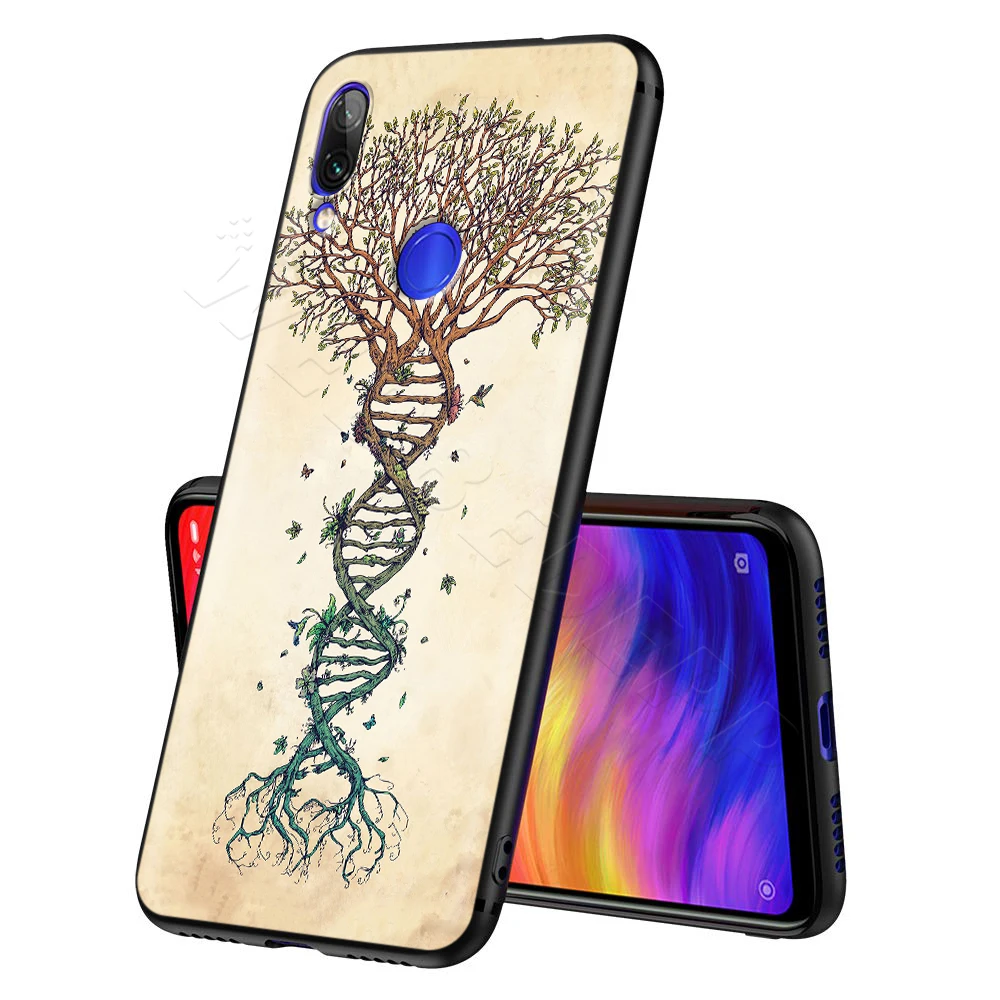 Чехол с рисунком дерева жизни для Xiaomi Redmi Note 8 MI 3 6 9 A1 A2 A3 8A 6X 9T CC9 Lite SE Pro Max F1