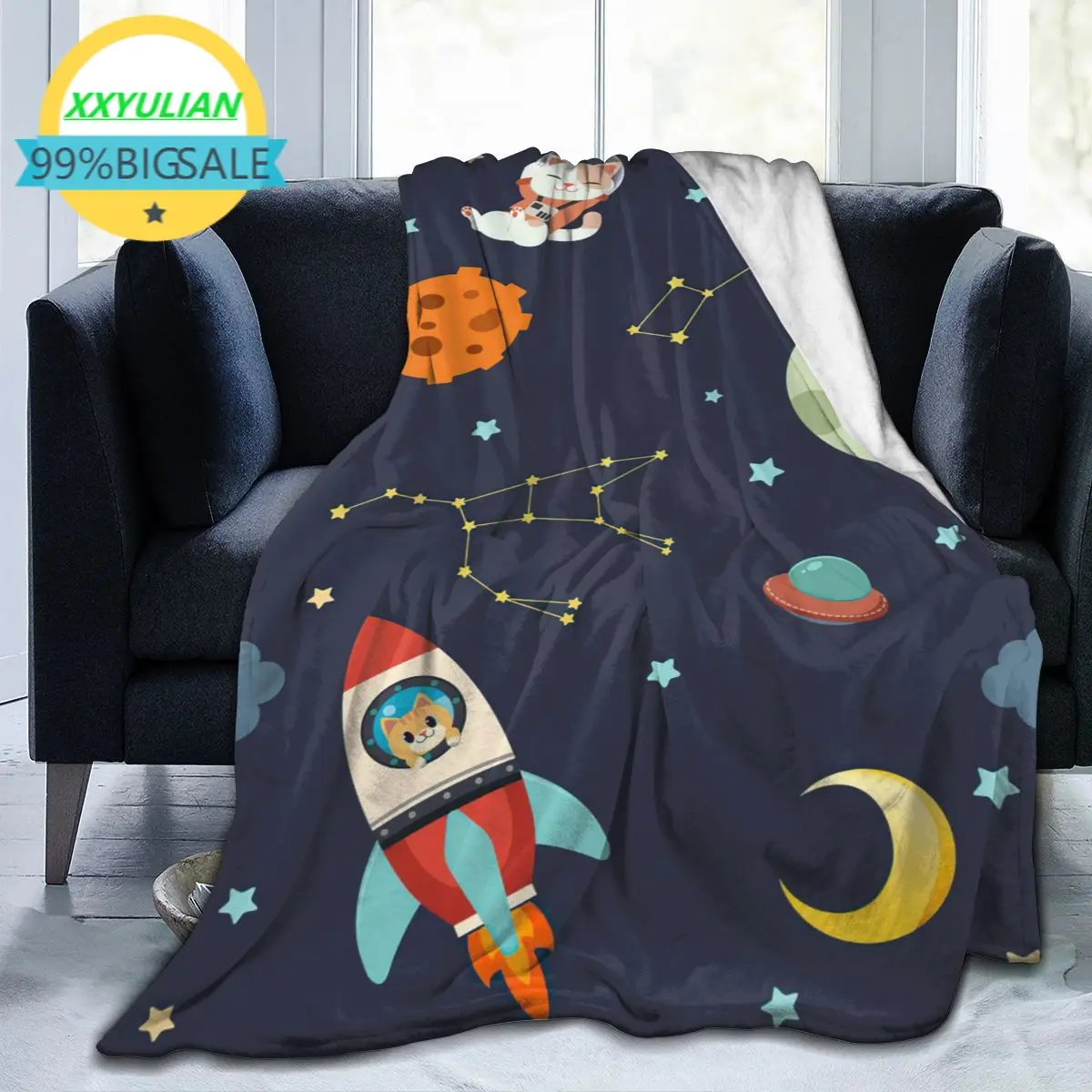 

Super Soft Sofa Blanket Sublimation Cartoon Cartoon Bedding Flannel Played Blanket Bedroom Decor for Children and Adults 13