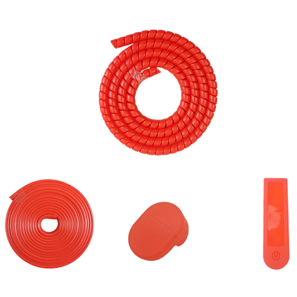 4 шт. декоративная панель Крышка для скутера защитная лента Набор тела спиральная