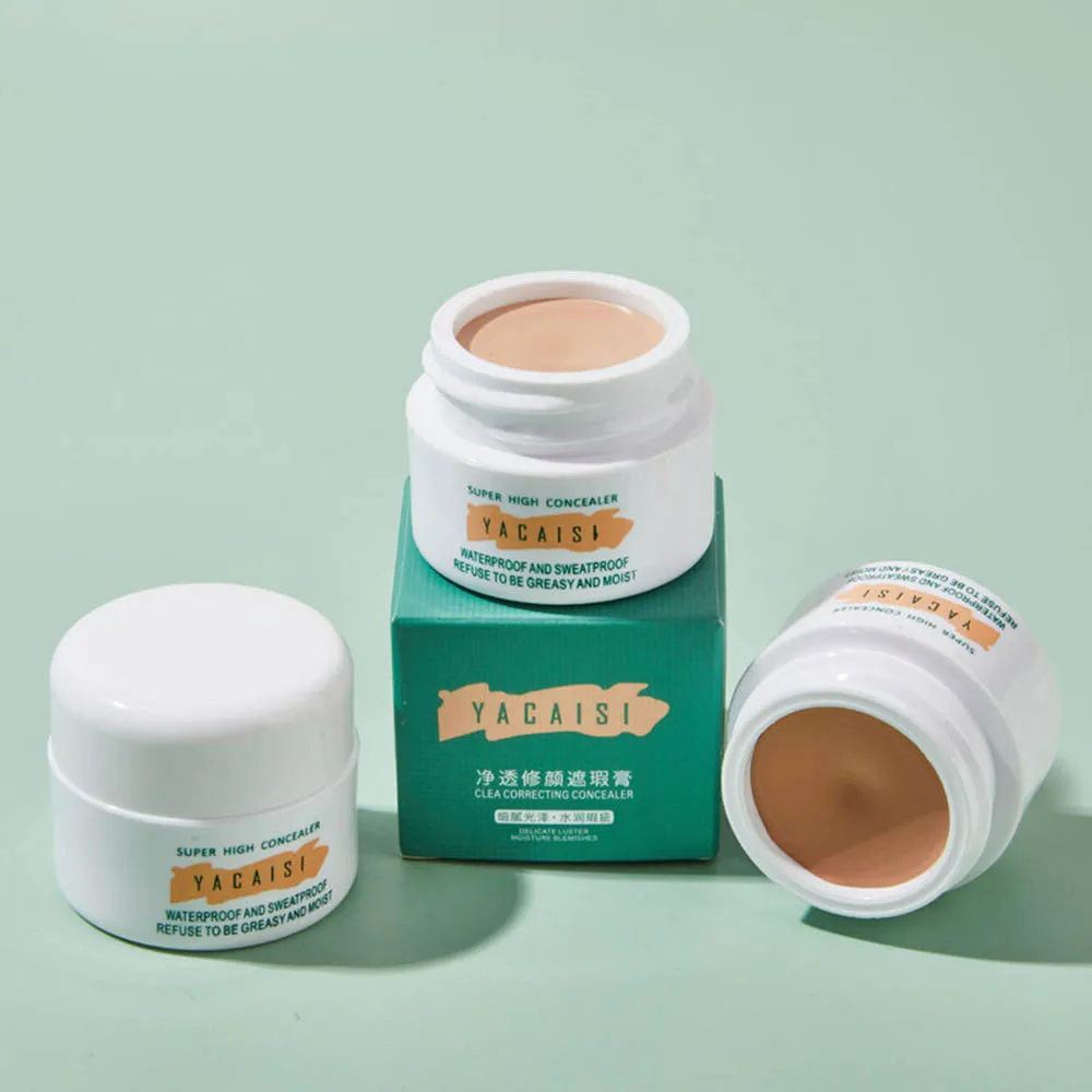 Гладкий маскирующий тональный крем водостойкий Стойкий цвет лица темные круги