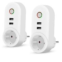 usb charger socket wifi smart plug wireless power smart socket wifi remote control timer ewelink smart charger alexa google home