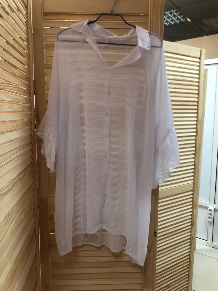 Chiffon Beach Cover up Saida de Praia dress plus size Swimwear kaftan Bikini cover Bathing suit ups Tunics #Q481 |