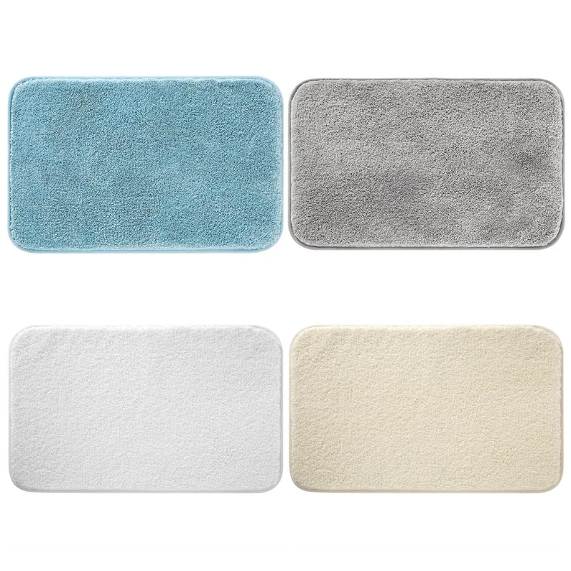 

Высококачественное утолщенное нескользящее Впитывающее одеяло для ванной комнаты, дверной коврик, плюшевый ковер для спальни