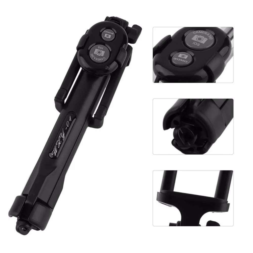 Беспроводная селфи палка Blurtooth штатив с дистанционным спуском затвора ручной для