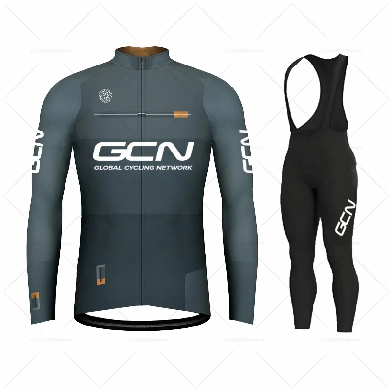 

Spring Autumn Cycling Jersey set 2021 New men GCN Long Sleeve Cycling Clothing Bike Clothes MTB maillot Ropa De Ciclismo Hombre