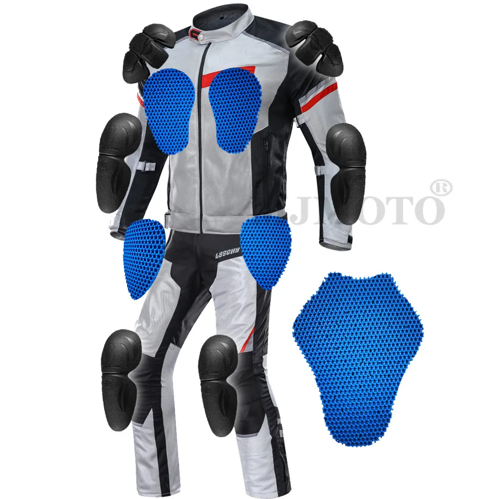 Мужская водонепроницаемая мотоциклетная куртка светоотражающая защитное