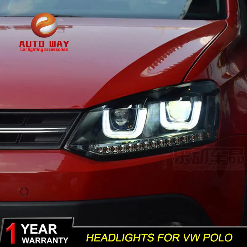 Чехол для автомобильного стайлинга налобный фсветильник VW Polo s 2011 2018