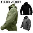 Горячая Распродажа, зимняя мужская флисовая одежда для рыбалки, армейская Военная рыболовная куртка, ветрозащитная походная куртка с капюшоном, куртки для рыбалки