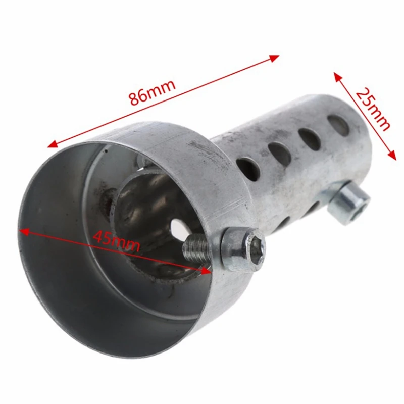 

1Pc New 86MM Length Of Motorcycle Modified Exhaust Pipe Tuning Silencer 48/45/42MM