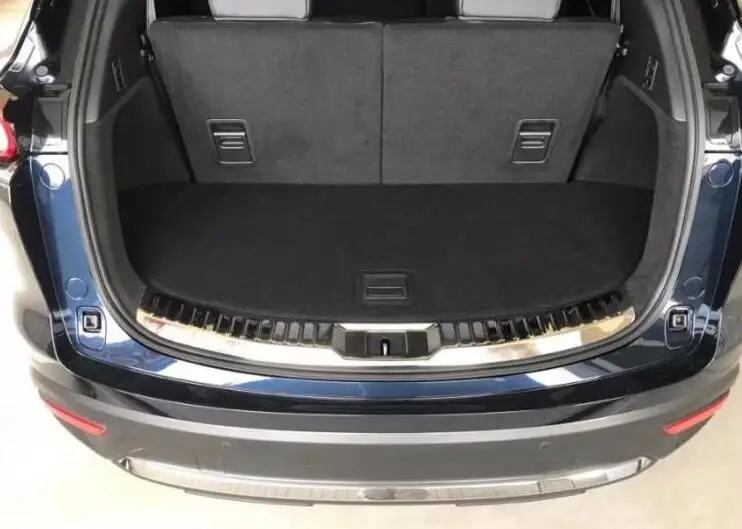 

For Mazda CX-9 CX9 2017 2018 2019 Decorate Accessories Stainless Steel Rear Trunk Scuff Plate Door Sill Cover Molding Garnish