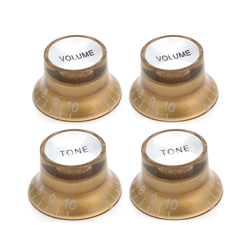 ein set von speed control knöpfe für elektrische gitarre 1 volumen 2 ton und 2 vvolume 2 ton schwarz kaffee goldene 3 farbe bieten free glob