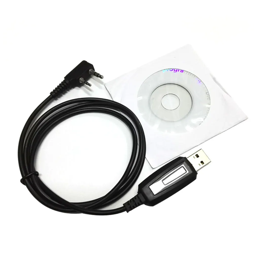 1 м 2 Pin аксессуар для UV5R USB радио Кабель программирования линия с диском Quansheng PUXING